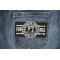 POW MIA Barbwire Patch | US Military Veteran Patches POW MIA Barbwire Patch shown on jeans